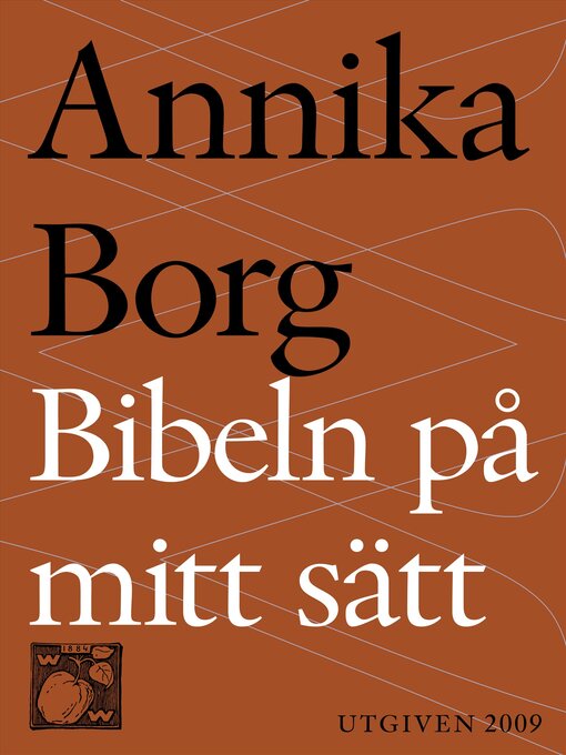 Title details for Bibeln på mitt sätt by Annika Borg - Available